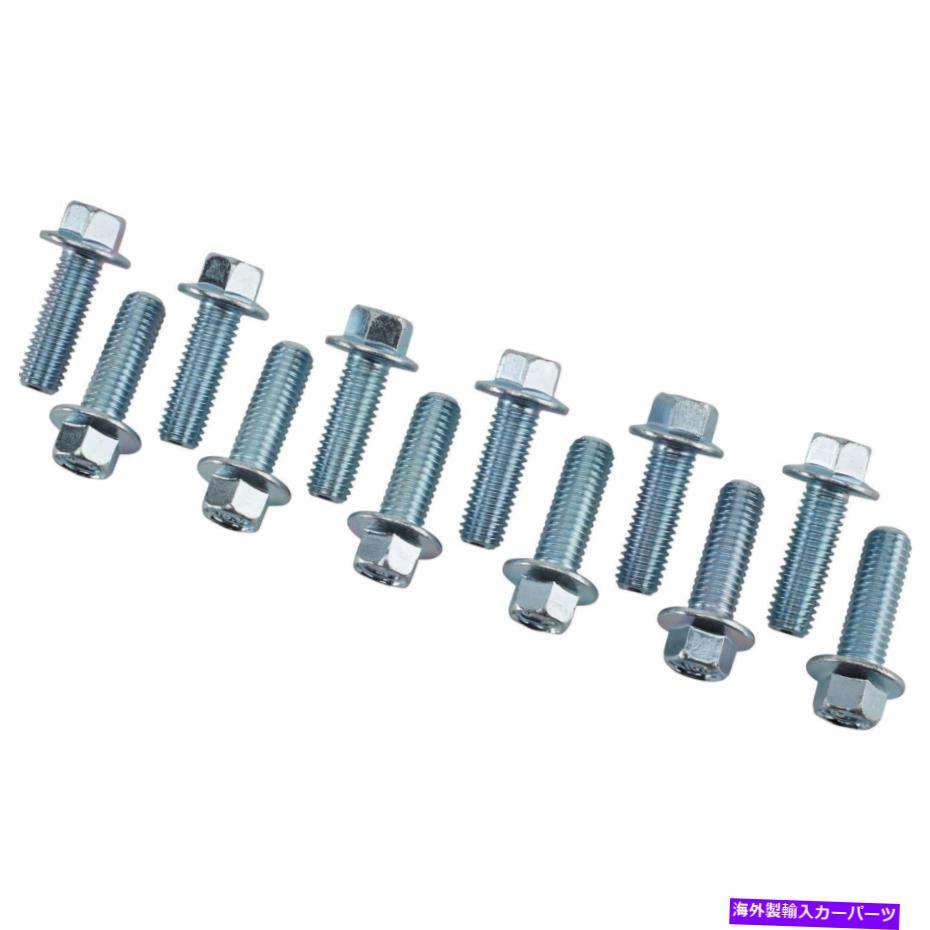 Intake Manifold ICTビレット551696排気マニホールド/ヘッダーフランジボルト、12のセット ICT Billet 551696 Exhaust Manifold/ Header Flange Bolts,Set of 12【並行輸入品】