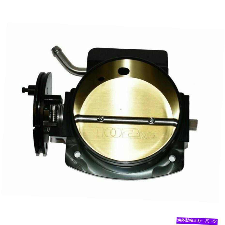 Intake Manifold ブラック102 mm 4ボルトスロットルボディLS LS1 LS3 LS6 LSXエンジン BLACK 102 MM 4 BOLT THROTTLE BODY LS LS1 LS3 LS6 LSX Engine【並行輸入品】
