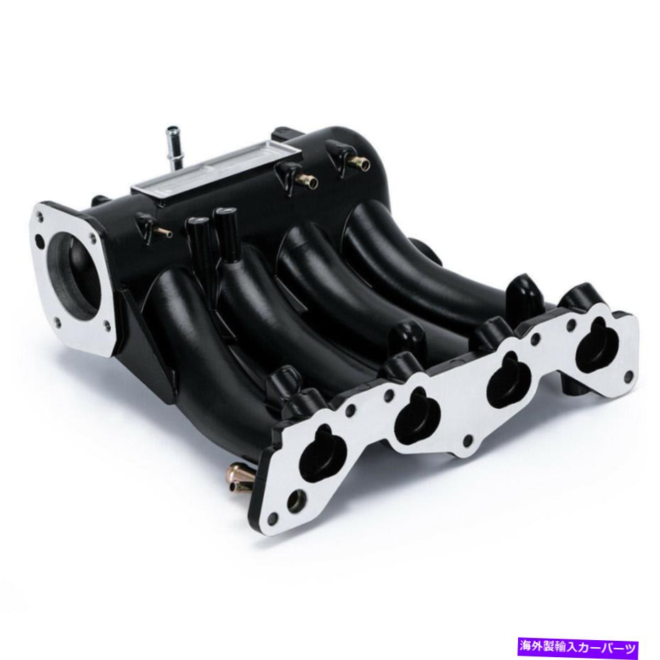 Intake Manifold 88-00ホンダシビック88-91 CRX 93-97 Del Sol D15 Dシリーズのブラックインテークマニホールド Black Intake Manifold For 88-00 Honda Civic 88-91 CRX 93-97 Del Sol D15 D Series【並行輸入品】