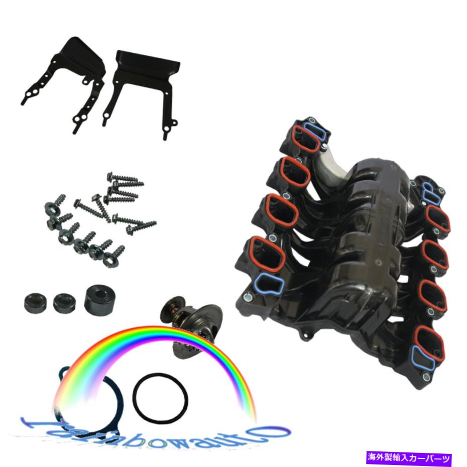 Intake Manifold Ford Lincoln Mercury 4.6L IntakeマニホールドサーモスタットOリングとガスケットの新しい New For Ford Lincoln Mercury 4.6L Intake Manifold Thermostat O-Rings With Gasket【並行輸入品】