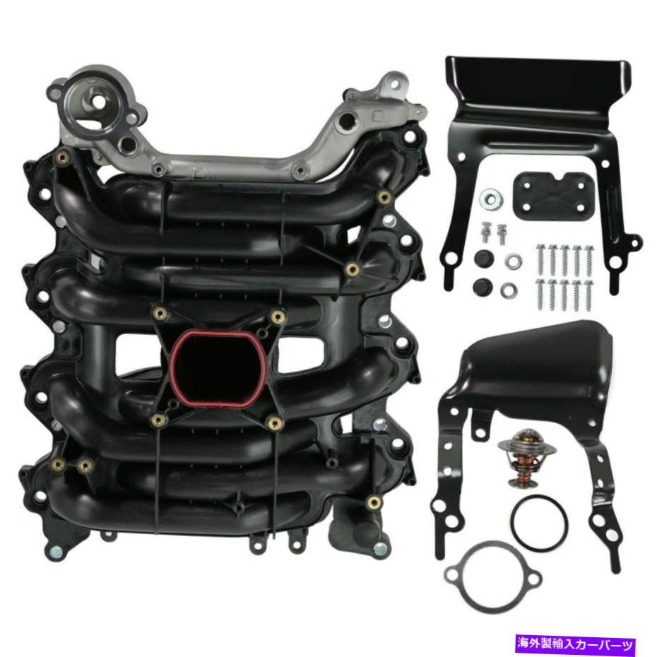 Intake Manifold フォードリンカーンマーキュリー4.6L SOHCのガスケットサーモスタットOリング付き吸気マニホールド Intake Manifold with Gasket Thermostat O-Ring for Ford Lincoln Mercury 4.6L SOHC【並行輸入品】