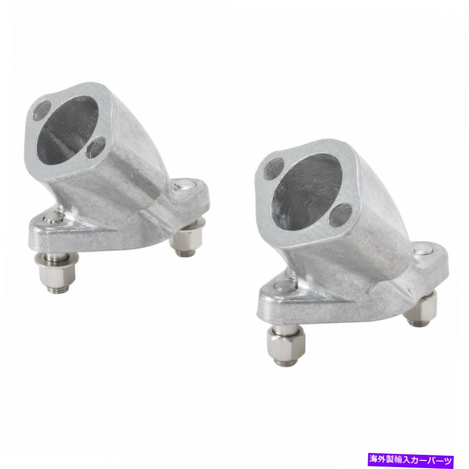 Intake Manifold 英国の標準摂取マニホールド - スプレイ - 単一炭水化物からデュアル - 勝利650 British Standard Intake Manifold - Splayed - Single Carb to Dual - Triumph 650【並行輸入品】