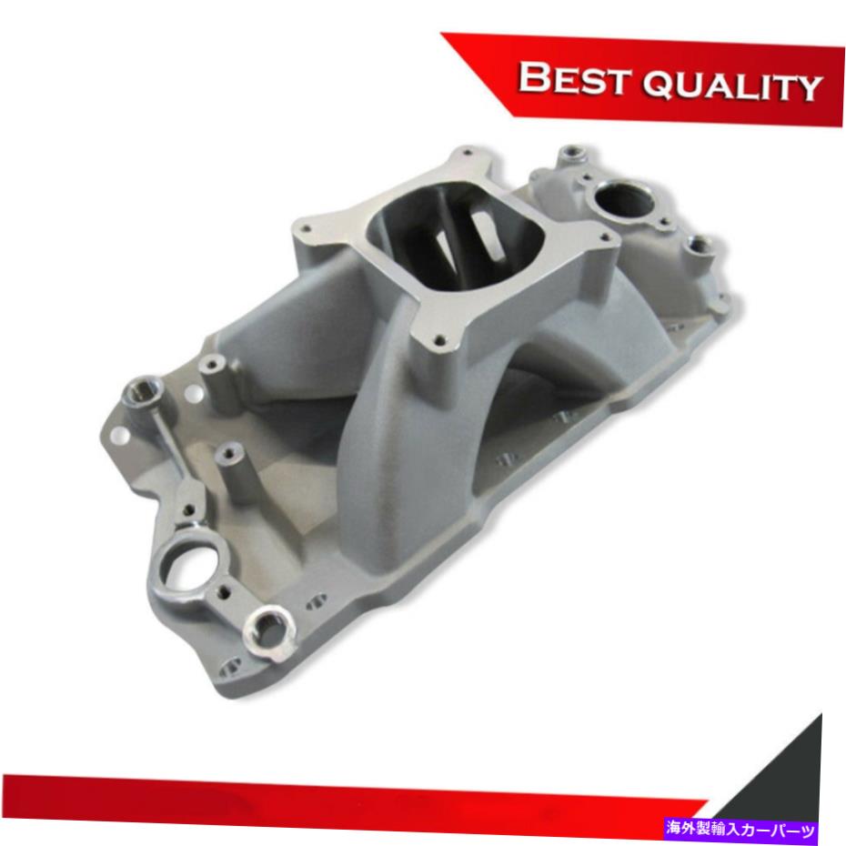 Intake Manifold スーツ57-86 SBC Chevy 350 Thall High Rise Intakeマニホールド3000-7500RPMサテン Suit 57-86 SBC Chevy 350 Tall High Rise Intake Manifold 3000-7500RPM Satin【並行輸入品】