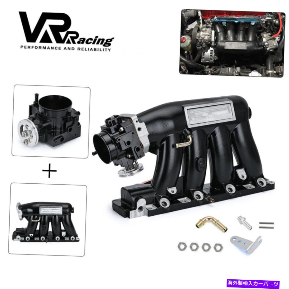 Intake Manifold 04-08 ACURA TSXベースの吸気マニホールド +スロットルボディ06-11 CIVIC SI K20Z3 Intake Manifold + throttle body For 04-08 Acura TSX Base 06-11 Civic Si K20Z3【並行輸入品】