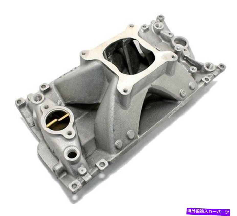 Intake Manifold SBC Chevy High Rise Aluminium Vortecシングルプレーンインテークマニホールド350 SBC CHEVY High Rise Aluminum Vortec Single Plane Intake Manifold 350【並行輸入品】