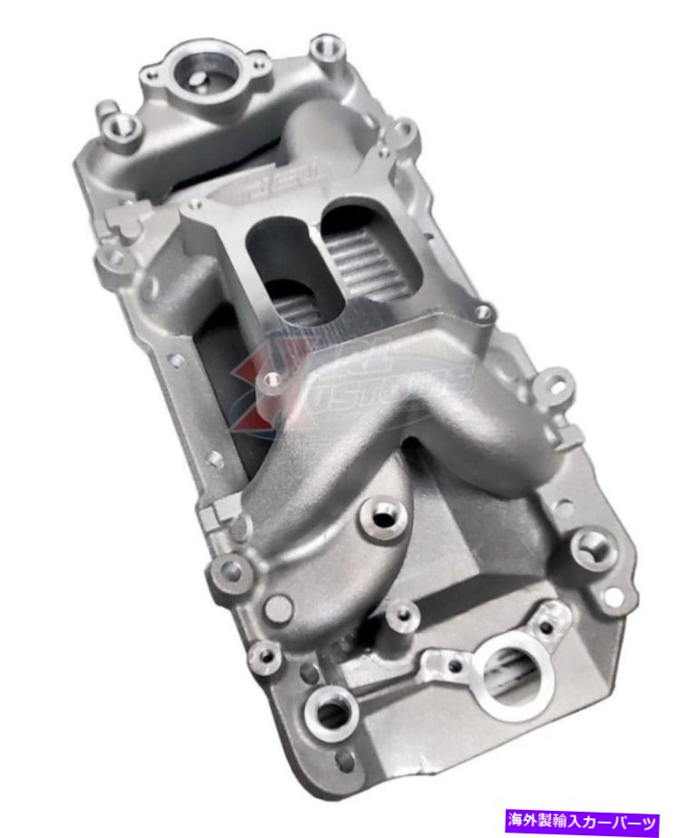 Intake Manifold シボレービッグブロックBBCオーバルポートアルミニウムエアギャップデュアルプレーンインテーク396-502 V8 Chevy Big Block BBC Oval Port Aluminum Air Gap Dual Plane Intake 396-502 V8【並行輸入品】