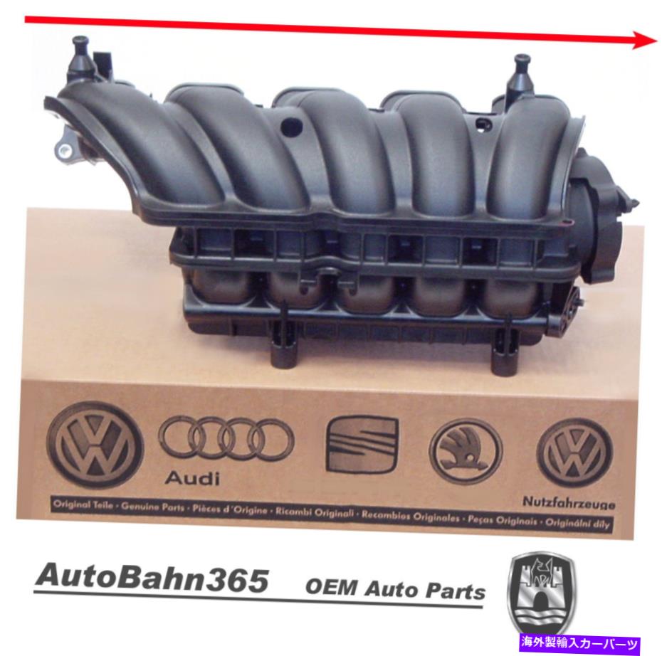 Intake Manifold 新しい本物のOEM VWインテークマニホールド2.5ジェッタビートルパサットゴルフラビット2005-2014 New Genuine OEM VW Intake Manifold 2.5 Jetta Beetle Passat Golf Rabbit 2005-2014【並行輸入品】