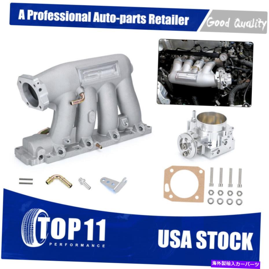 Intake Manifold 06-11CIVIC SI K20 Z3 04-08 ACURA RSXのスロットルボディを備えた基本吸気マニホールド Base Intake Manifold With Throttle Body For 06-11Civic Si K20 Z3 04-08 Acura RSX【並行輸入品】