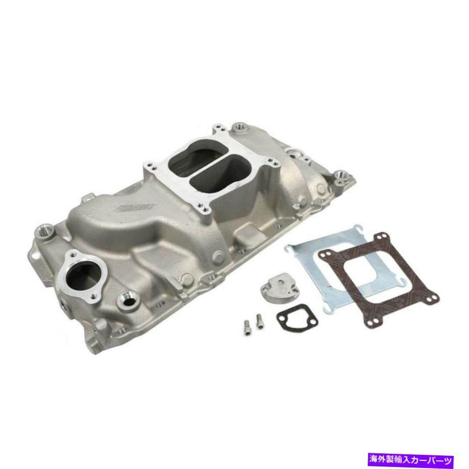 Intake Manifold 454低ライズ吸気マニホールドビッグブロックシボレーBBC BB楕円形のポートアルミニウム摂取量 454 Low Rise Intake Manifold Big Block Chevy BBC BB Oval Port Aluminum Intake【並行輸入品】