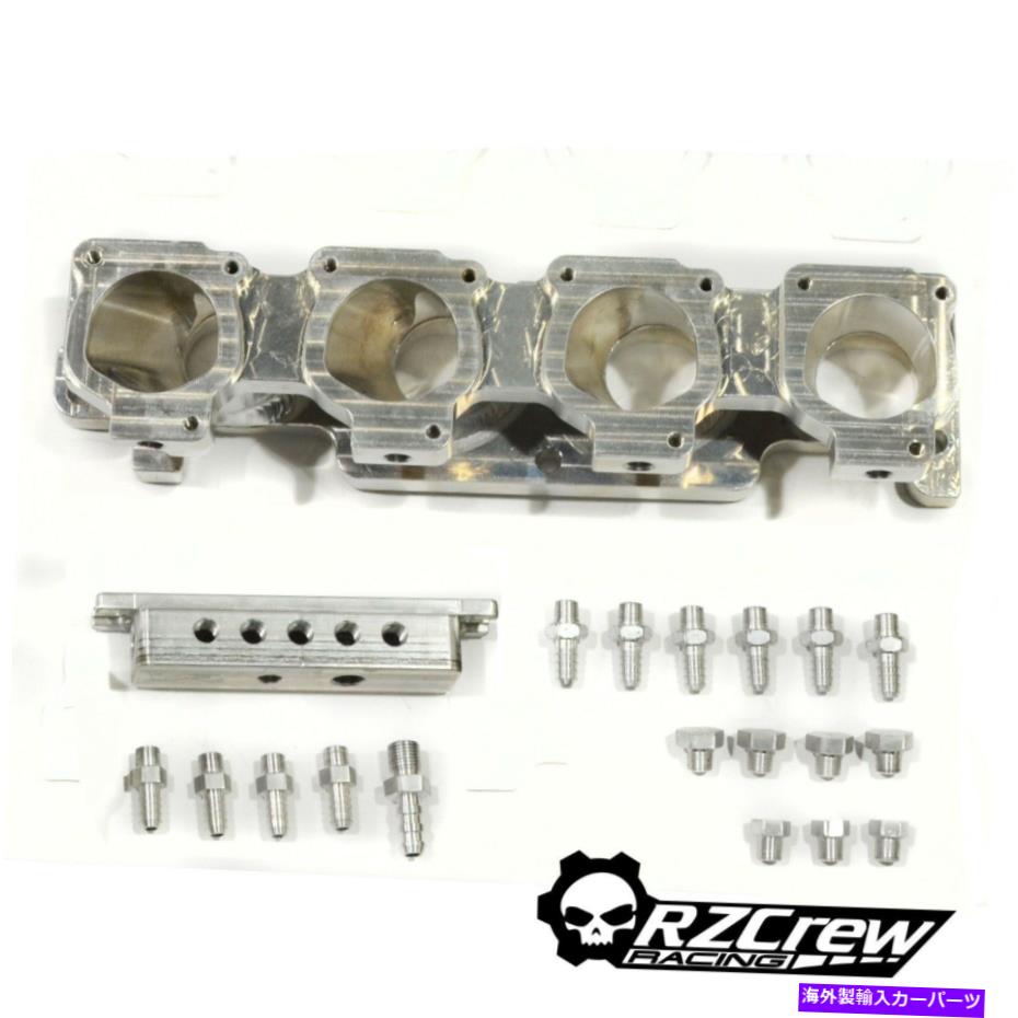 Intake Manifold rzCrew Racing -4age ITBビレットランナーアダプター-Mazda -Mx -5 Miata Na6 Rzcrew Racing - 4AGE ITB Billet Runner Adaptor - Mazda - MX-5 Miata NA6【並行輸入品】