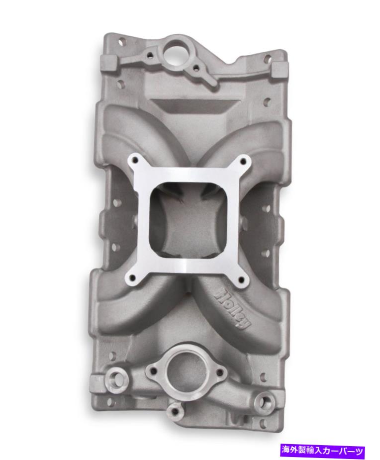 Intake Manifold ホリー300-261ホリーシングルプレーンインテークマニホールド - シボレースモールブロックV8 Holley 300-261 Holley Single Plane Intake Manifold- Chevy Small Block V8【並行輸入品】