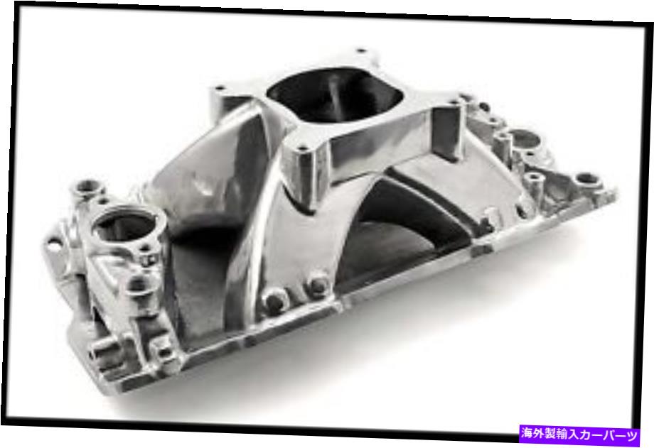 Intake Manifold こんにちはRise Plus SBCシングルプレーンポリッシュフィニッシュインテークマニホールドPC22034 HI RISE PLUS SBC SINGLE PLANE POLISHED FINISH INTAKE MANIFOLD PC22034【並行輸入品】｜Us Custom Parts Shop USDM