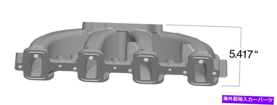 Intake Manifold HOLLEY LSミッドリーズキャブレット吸気マニホールド300-131 Holley LS Mid-Rise Carbureted Intake Manifold 300-131【並行輸入品】