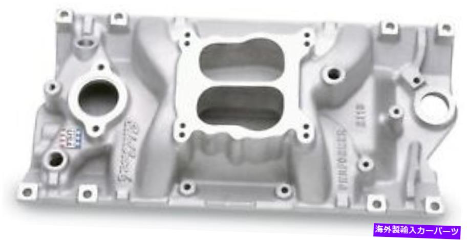 Intake Manifold Edelbrock 2116パフォーマーVortec摂取マニホールド Edelbrock 2116 Performer Vortec Intake Manifold【並行輸入品】