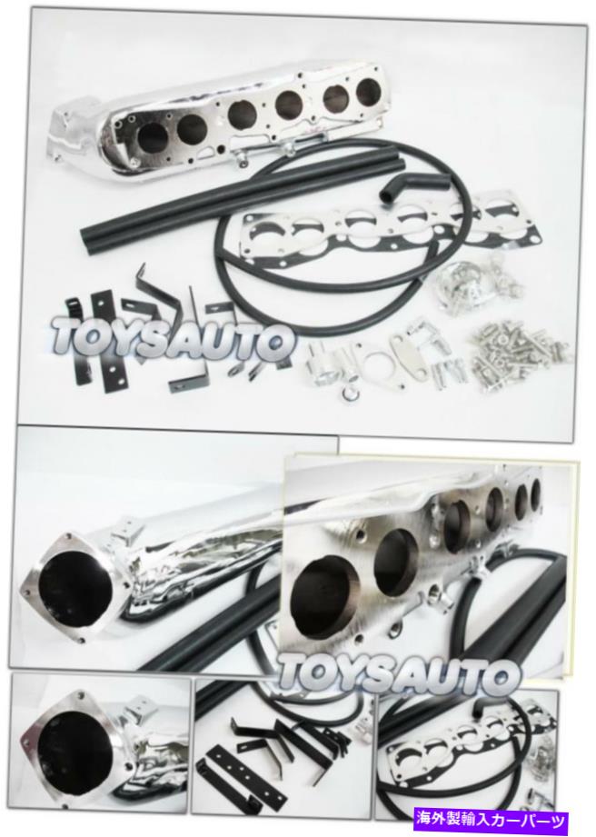 Intake Manifold Rev9キャスト吸気マニホールド2JZGTE 2JZ-GTE JZA80 JZS147 CHROME 80mmスロットルボディ Rev9 Cast Intake Manifold 2JZGTE 2JZ-GTE JZA80 JZS147 Chrome 80mm Throttle Body【並行輸入品】