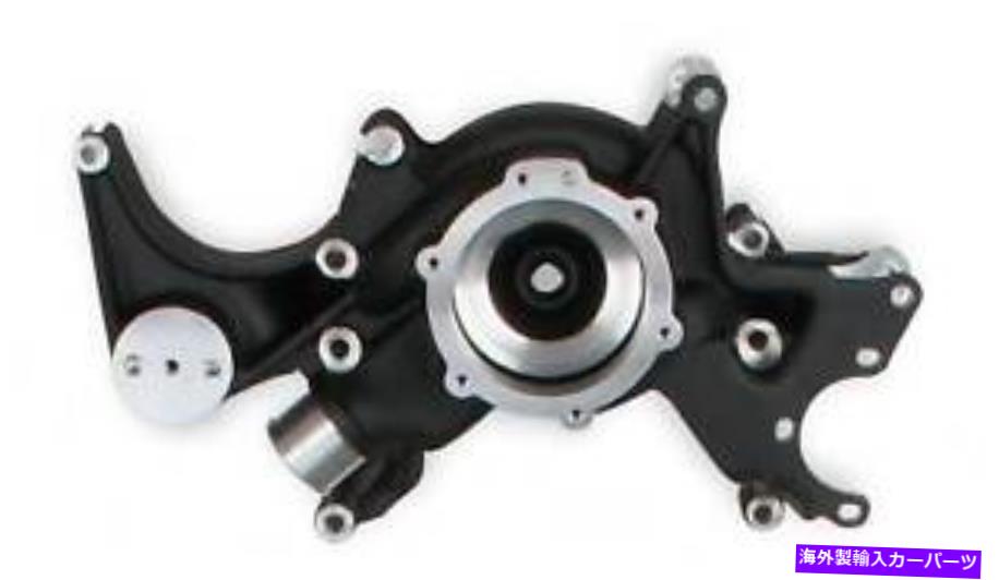 Intake Manifold ホリー冷却マニホールド - 小さなブロックシボレー - ブラック-97-309 Holley COOLING MANIFOLD - Small Block Chevrolet - Black - 97-309【並行輸入品】