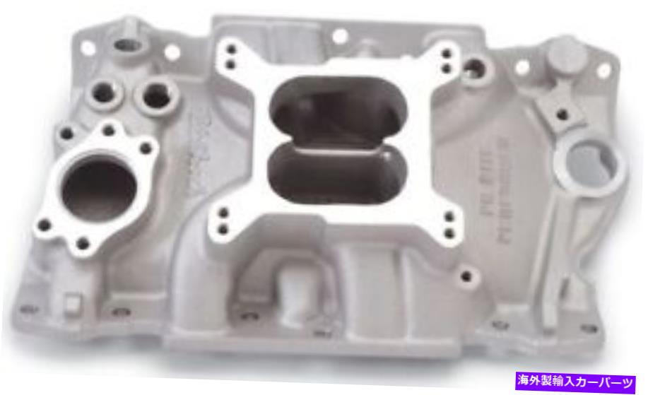 Intake Manifold Edelbrock Chevy V6パフォーマーマニホールド-200-262 2111 EDELBROCK Chevy V6 Performer Manifold - 200-262 2111【並行輸入品】