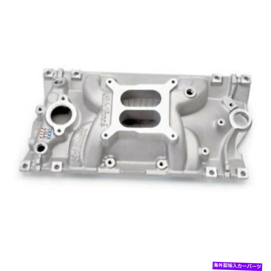 Intake Manifold Edelbrock 2716 Performer EPS Vortec Intake Manifold Chevy SBC 262-400 4150炭水化物 Edelbrock 2716 Performer EPS Vortec Intake Manifold Chevy SBC 262-400 4150 Carbs【並行輸入品】