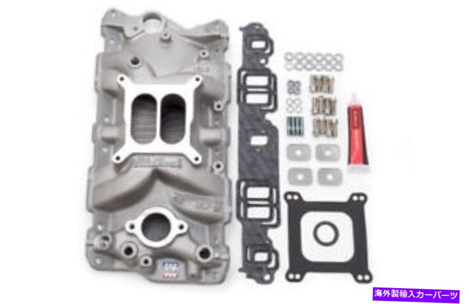 Intake Manifold Edelbrock SBC 2701吸気マニホールド＆インストールキット2040 EDELBROCK SBC 2701 Intake Manifold & Installation Kit 2040【並行輸入品】
