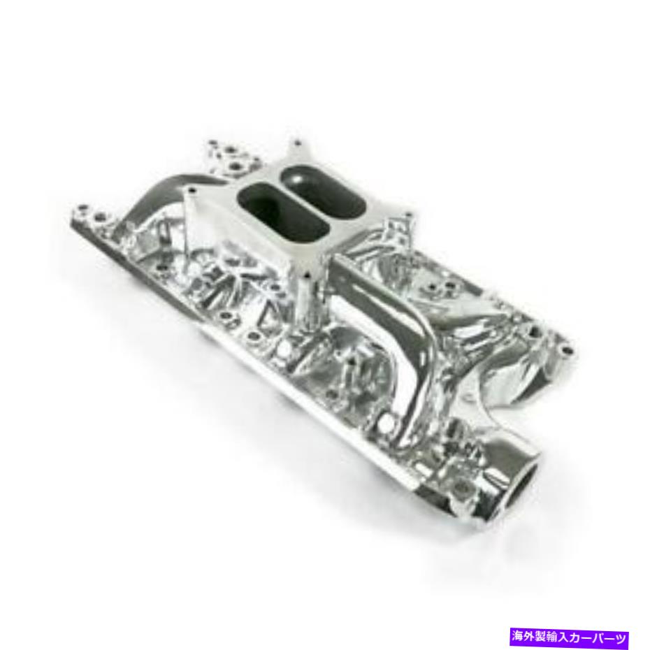 Intake Manifold TSPサテンフォードスモールブロックデュアルプレーンアルミニウム摂取マニホールド84000 TSP Satin Ford Small Block Dual Plane Aluminum Intake Manifold 84000【並行輸入品】