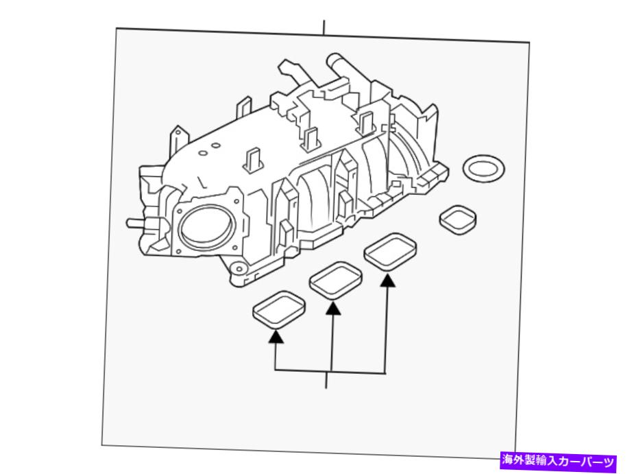 Intake Manifold 本物のフォード吸気マニホールドDG1Z-9424-A Genuine Ford Intake Manifold DG1Z-9424-A【並行輸入品】|Us Custom Parts Shop USDM