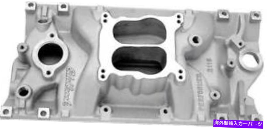 Intake Manifold 1996年のシボレー鉄ヴォルテックヘッドの小さなブロック自然仕上げパフォーマー 1996-Up Chevrolet Small Block with Iron Vortec Heads Natural Finish Performer【並行輸入品】｜Us Custom Parts Shop USDM