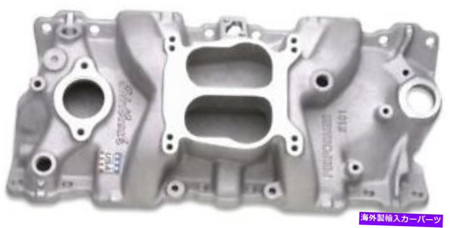 Intake Manifold Edelbrock SBCパフォーマーマニホールド-262-400 2101 EDELBROCK SBC Performer Manifold - 262-400 2101【並行輸入品】