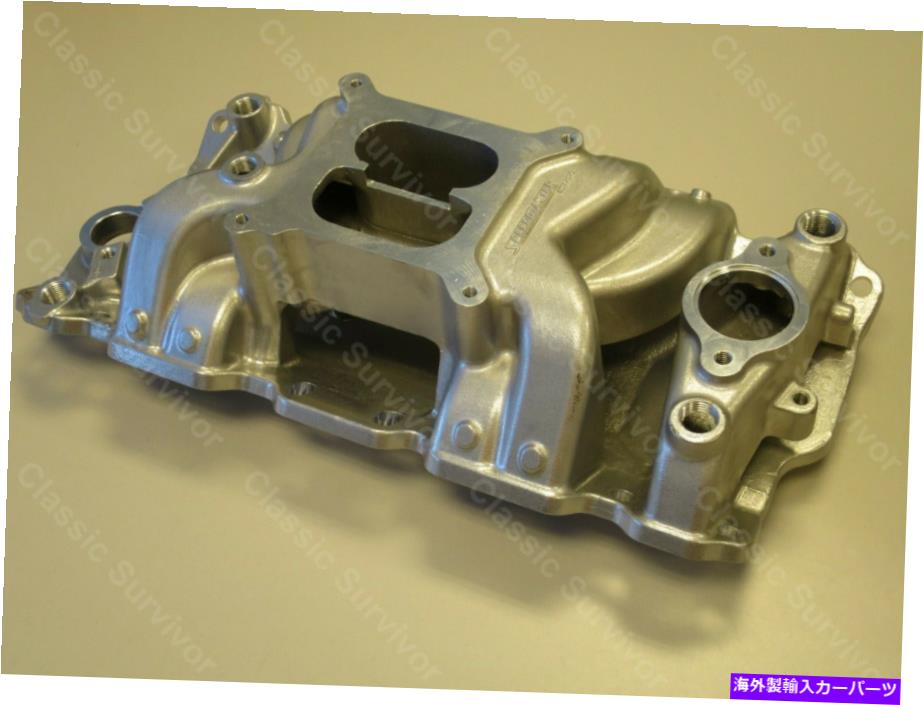 Intake Manifold E-Force Intake Manifold Chevy SBC 283 327 350フィットストックヘッド82025ポリッシュ E-Force Intake Manifold Chevy SBC 283 327 350 Fits Stock Heads 82025 Polished【並行輸入品】