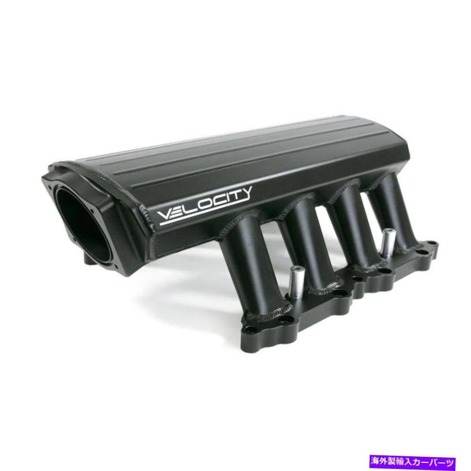 Intake Manifold TSP 84050BK速度FORD 5.0LコヨーテEFI製造アルミニウム吸気マニホールド、B TSP 84050BK Velocity Ford 5.0L Coyote EFI Fabricated Aluminum Intake Manifold, B【並行輸入品】
