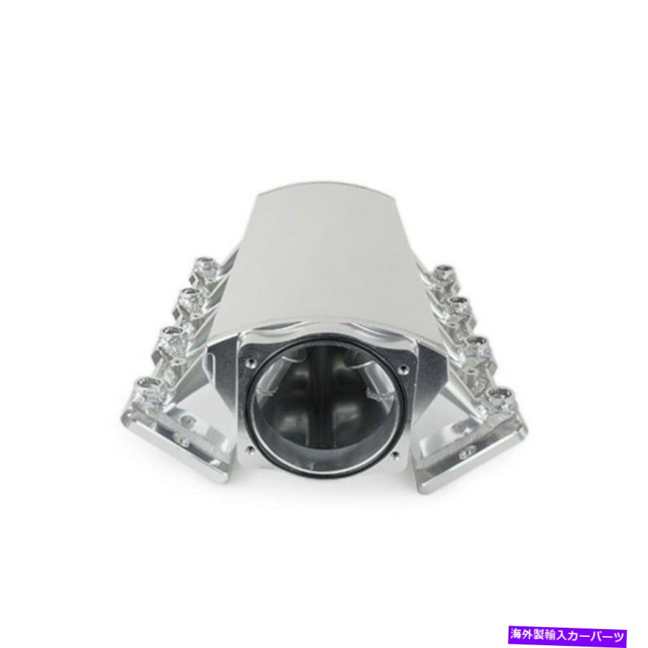 Intake Manifold アルミニウム102mm摂取大聖堂ポートロープロファイルLS1 LS2 LS6 Clear Annodized Aluminum 102mm Intake Cathedral Port Low Profile LS1 LS2 LS6 Clear Annodized【並行輸入品】