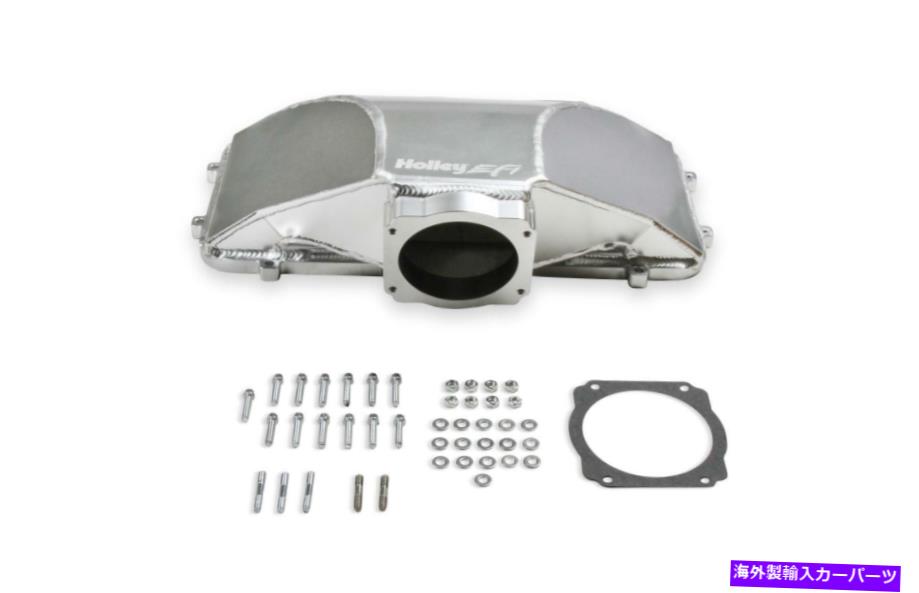 Intake Manifold Holley 300-284 Silver Hi-Ram 95mm Side Mount Plenum Top for MystiqueLS/Sable LS Holley 300-284 Silver Hi-Ram 95MM Side Mount Plenum Top for Mystique LS/Sable LS【並行輸入品】