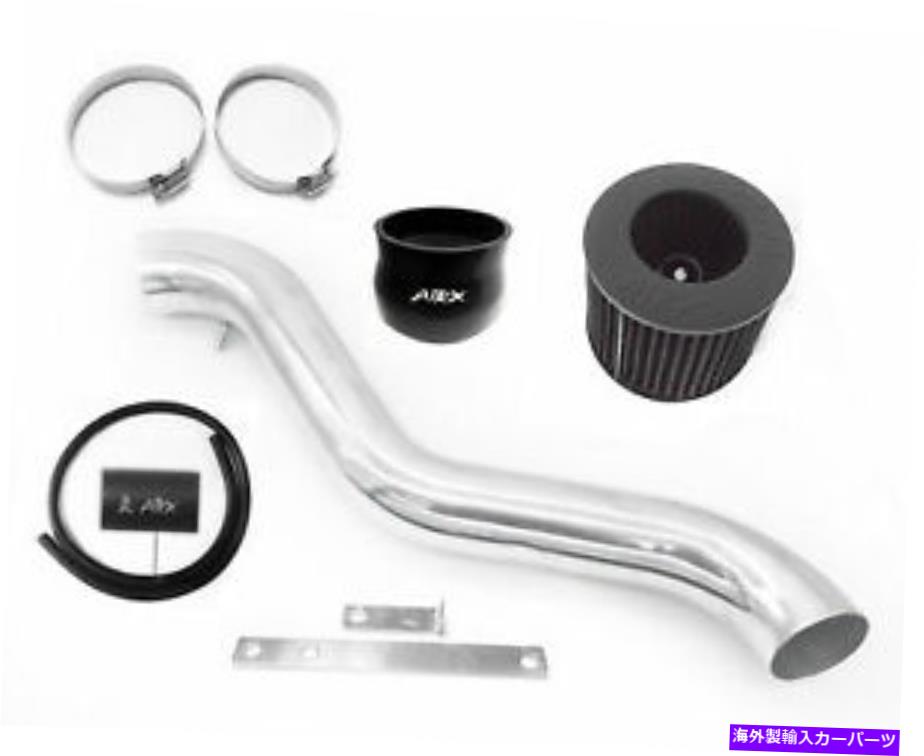 Intake Manifold 05-10のグランドチェロキー司令官3.7Lロングエアインテークのためのエアックスレーシングブラック AirX Racing Black For 05-10 Grand Cherokee Commander 3.7L Long Air Intake【並行輸入品】