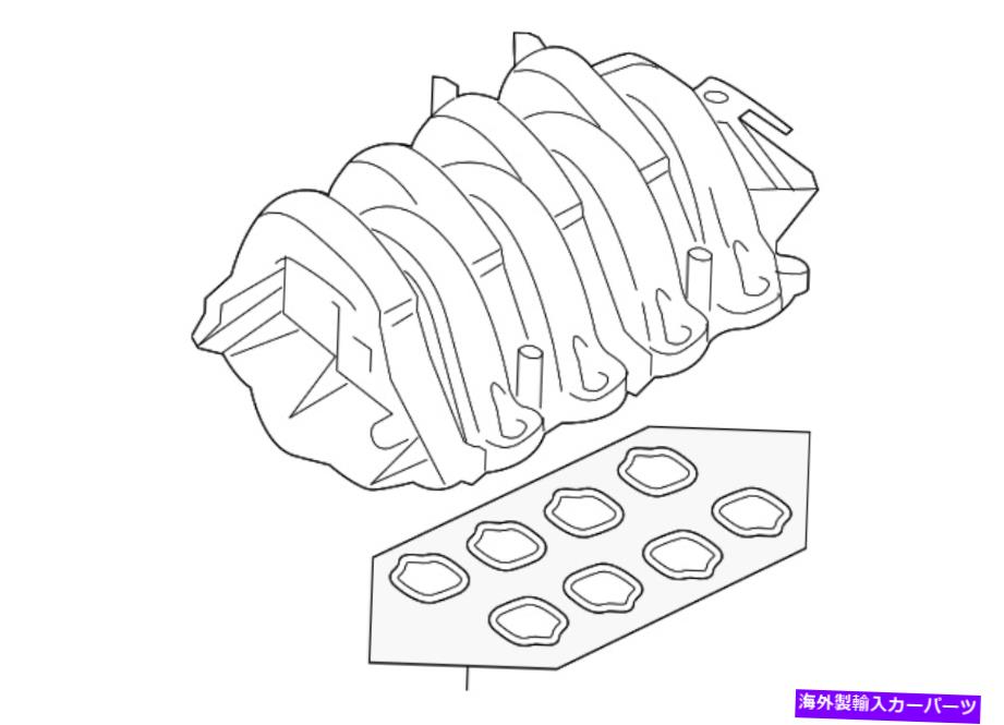 Intake Manifold 本物のフォード吸気マニホールドML3Z-9424-B Genuine Ford Intake Manifold ML3Z-9424-B【並行輸入品】
