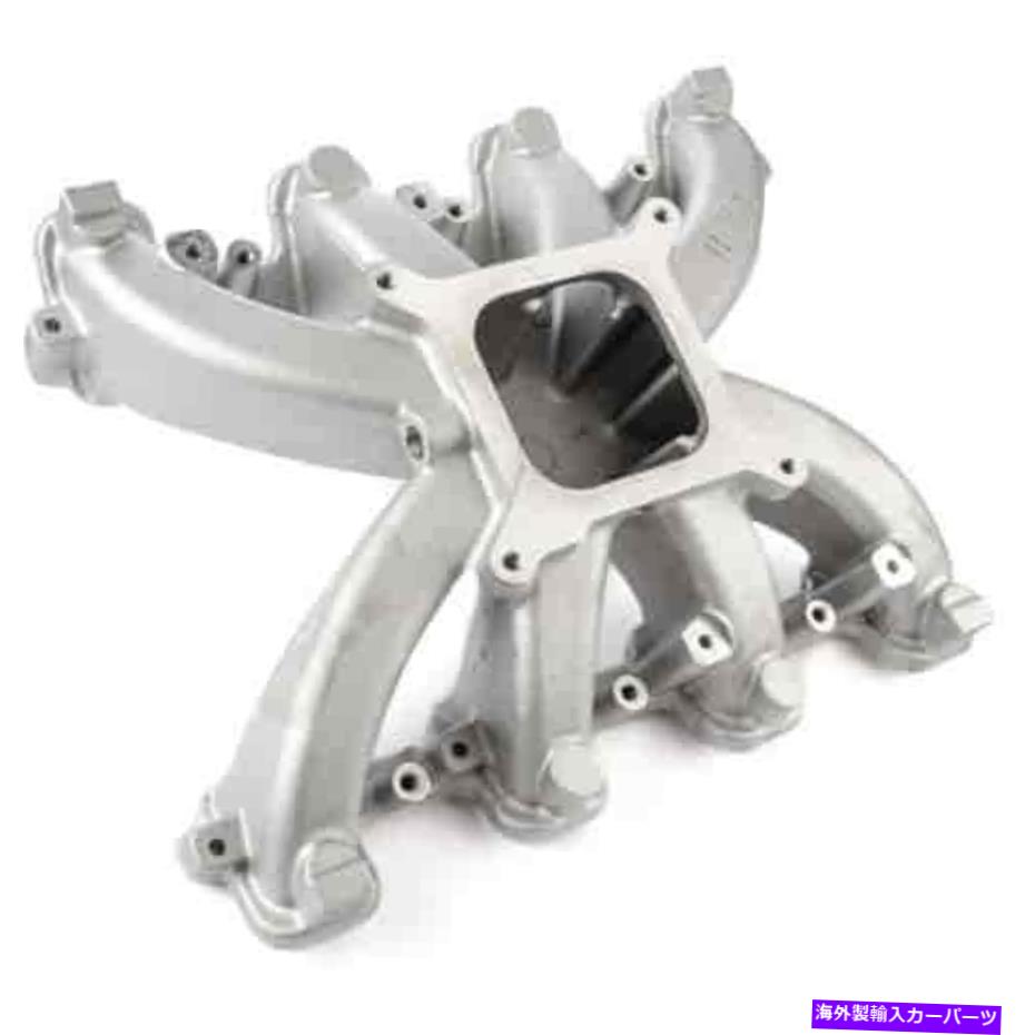 Intake Manifold Holley 300-131シングルプレーンミッドライスキャブレット吸気マニホールド Holley 300-131 Single Plane Mid-Rise Carbureted Intake Manifold【並行輸入品】