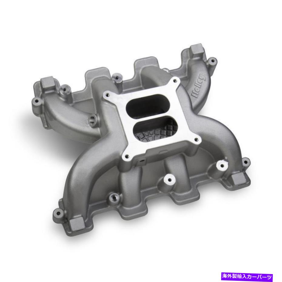 Intake Manifold Holley Intake Manifold 300-129; LS3、L92用の長方形ポートサテンアルミニウム Holley Intake Manifold 300-129; Rectangular Port Satin Aluminum for LS3, L92【並行輸入品】｜Us Custom Parts Shop USDM
