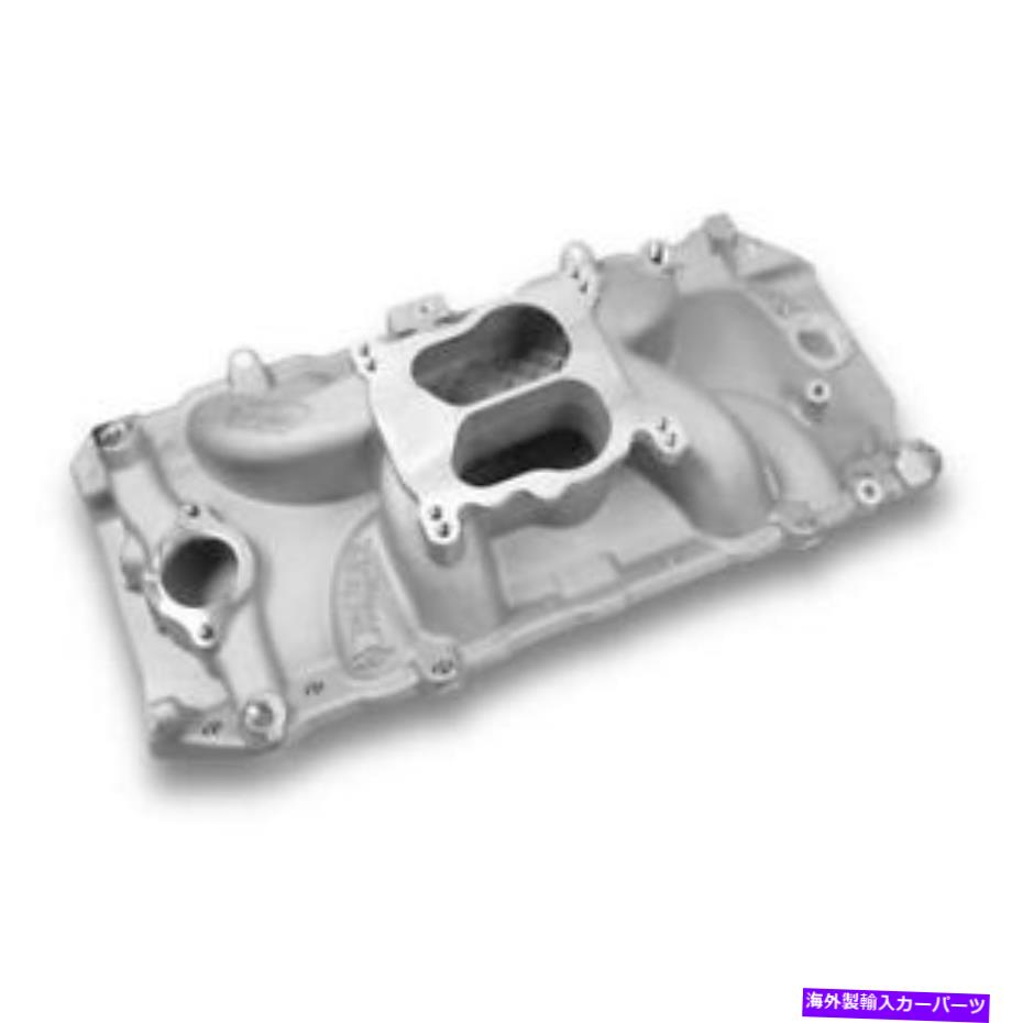 Intake Manifold ワインド摂取マニホールド8122wnd;シボレーのサテン鋳造アルミニウム396-454 BBC Weiand Intake Manifold 8122WND; Satin Cast Aluminum for Chevy 396-454 BBC【並行輸入品】