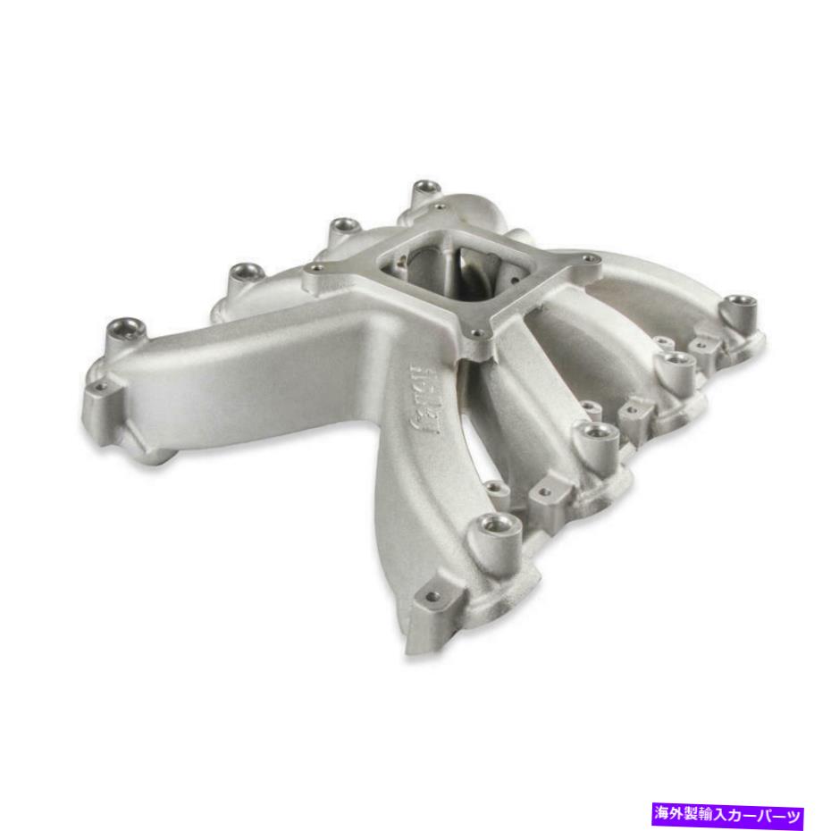 Intake Manifold Holley Intake Manifold 300-269;シボレーLS7用の単一平面サテンアルミニウム Holley Intake Manifold 300-269; Single Plane Satin Aluminum for Chevy LS7【並行輸入品】