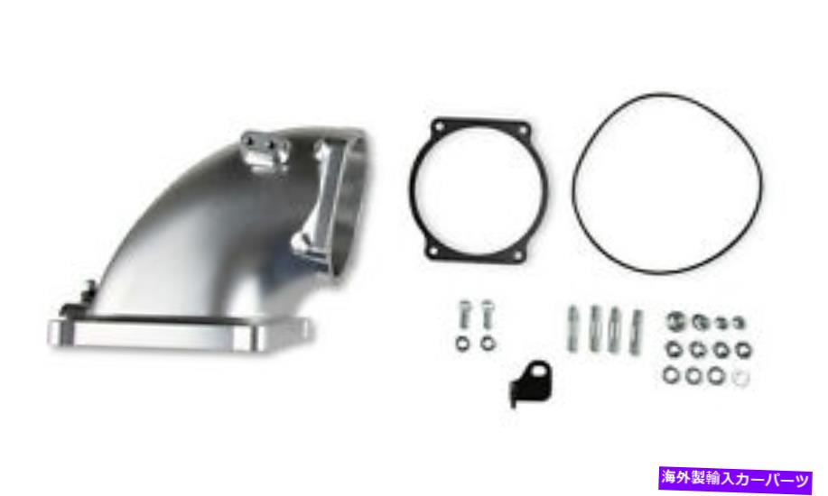 Intake Manifold Holley 300-253ビレットエルボーキットgm lsから4500 -銀 Holley 300-253 Billet Elbow Kit GM LS to 4500 - Silver【並行輸入品】｜Us Custom Parts Shop USDM