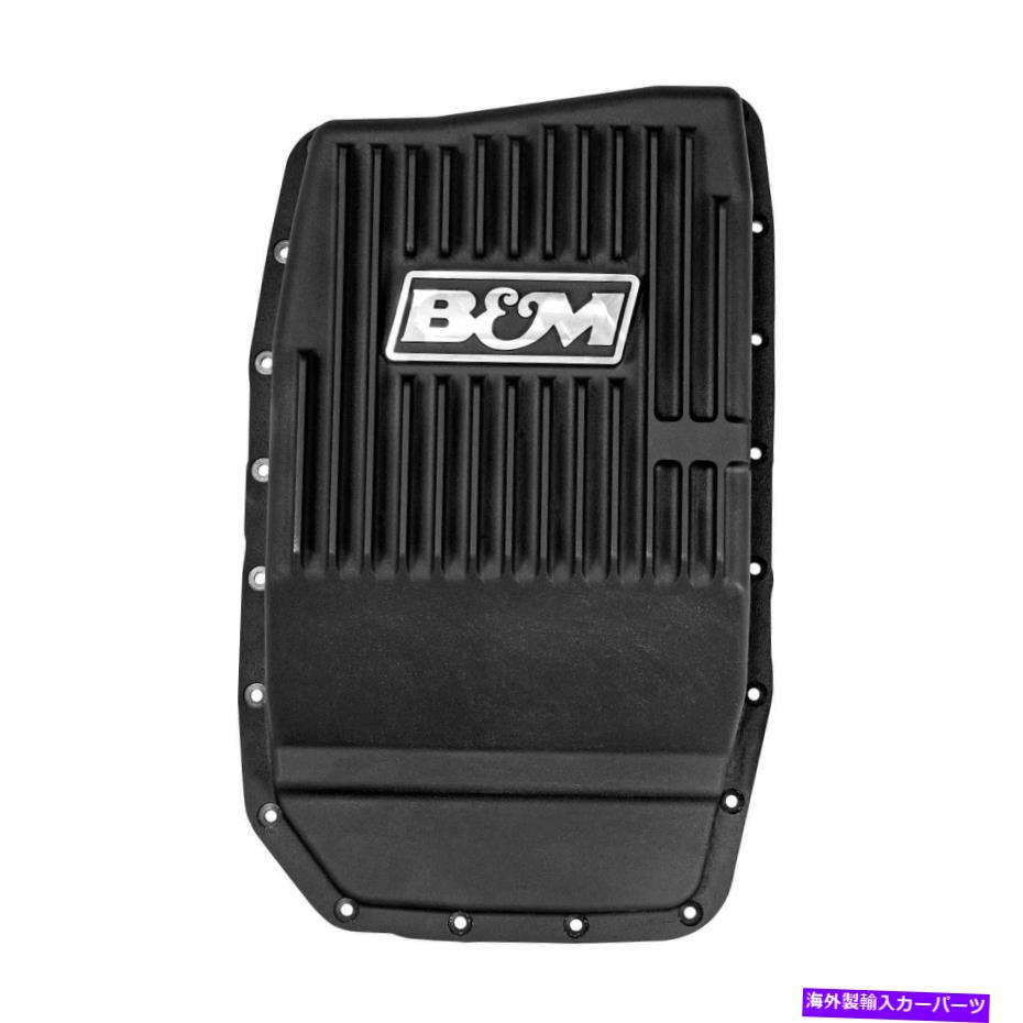 Intake Manifold 2009-2019 Ford F-150のB＆M Black Hi-Tekディープトランスミッションパン6R80 B&M Black Hi-Tek Deep Transmission Pan For 2009-2019 Ford F-150 With 6R80【並行輸入品】