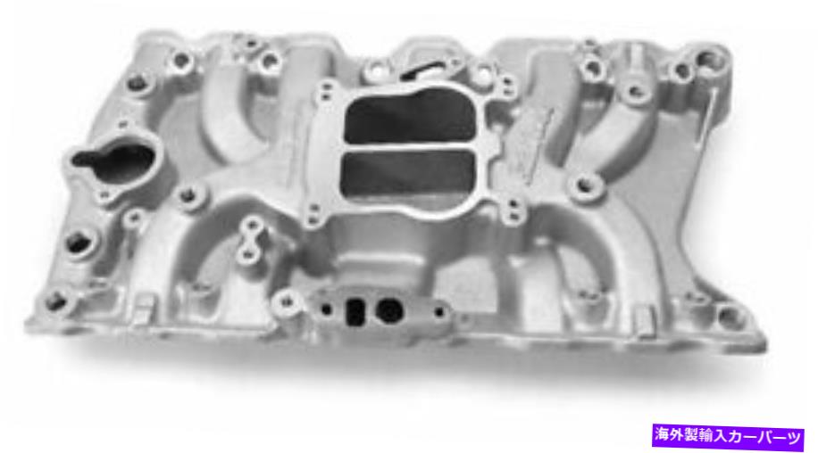 Intake Manifold Edelbrock 3711 Oldsmobile 307 350 403パフォーマー摂取マニホールド Edelbrock 3711 Oldsmobile 307 350 403 Performer Intake Manifold【並行輸入品】