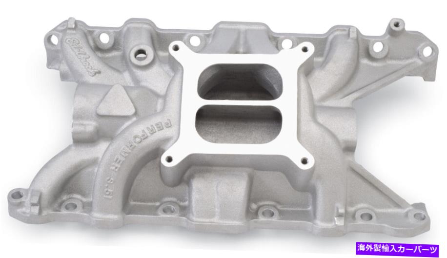 Intake Manifold Edelbrock 2198 Performer Rover Intake Manifoldは、非Egridle-5500RPMをキャストします Edelbrock 2198 Performer Rover Intake Manifold Cast Non-Egr Idle-5500Rpm【並行輸入品】