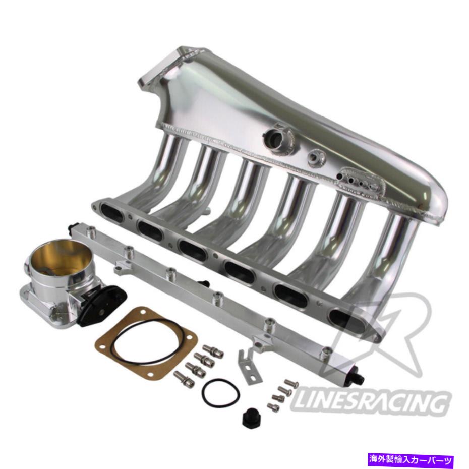 Intake Manifold ビレットインテークマニホールドw/燃料レールキット+スロットルボディBMW E36 E46 325i 328i 323i Billet Intake Manifold w/ Fuel Rail kit+Throttle Body BMW E36 E46 325i 328i 323i【並行輸入品】