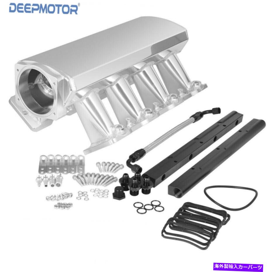 Intake Manifold 102mm LS1 LS2 LS6吸気マニホールド燃料レール大聖堂ポート4.8L 5.3L 6.0L 102mm LS1 LS2 LS6 Intake Manifold With Fuel Rails Cathedral Port 4.8L 5.3L 6.0L【並行輸入品】
