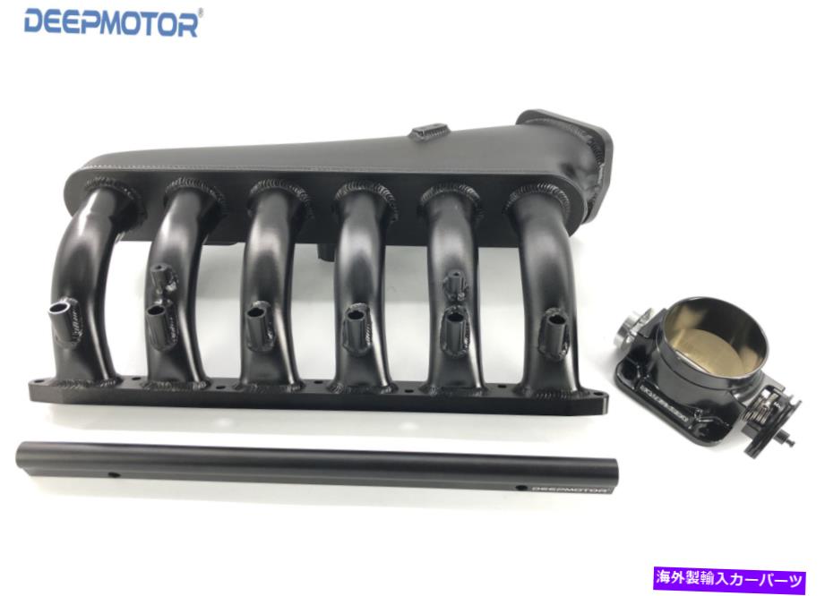 Intake Manifold M50 M52のディープモーター90mmビレット摂取マニホールド燃料レールスロットルボディブラック Deepmotor for M50 M52 90mm Billet Intake Manifold Fuel Rail Throttle Body Black【並行輸入品】｜Us Custom Parts Shop USDM
