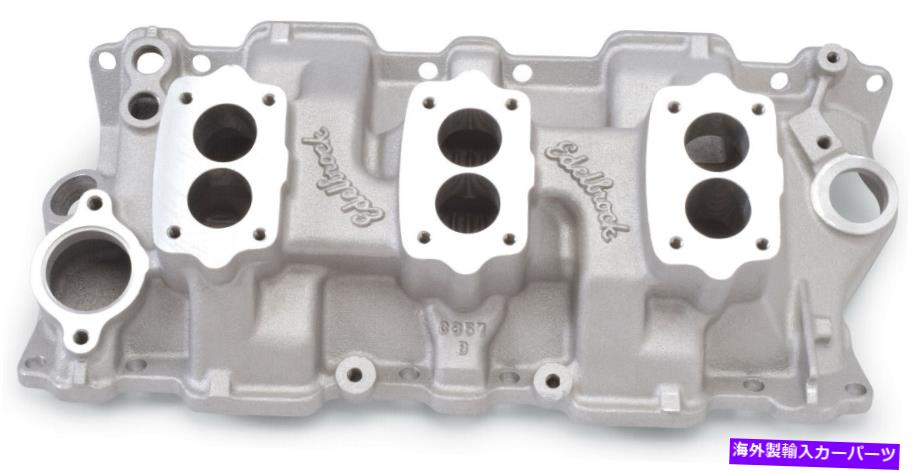 Intake Manifold Edelbrock 5419 C357-Bトリプルデュース摂取マニホールド Edelbrock 5419 C357-B Triple-Deuce Intake Manifold【並行輸入品】｜Us Custom Parts Shop USDM