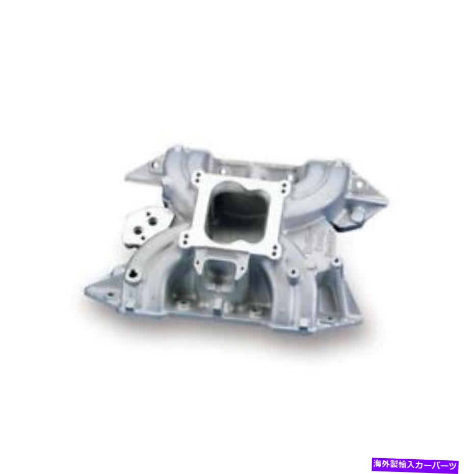 Intake Manifold Holley Intake Manifold 300-14; Chryler 262-400 SBC用のサテンアルミニウム Holley Intake Manifold 300-14; Satin Aluminum for Chryler 262-400 SBC【並行輸入品】