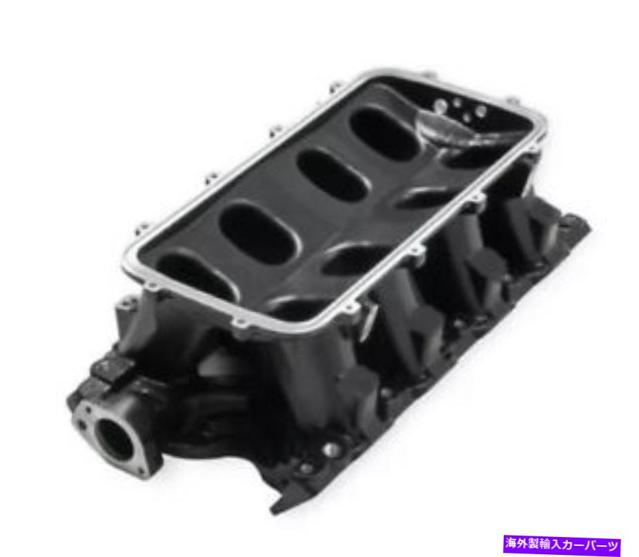 Intake Manifold Holley Intake Manifold 300-243bk; Ford 351W 9.5デッキに適合します Holley Intake Manifold 300-243BK; Fits Ford 351W 9.5 Deck【並行輸入品】