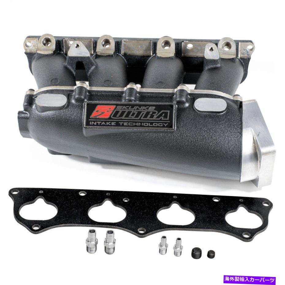 Intake Manifold Skunk2 Racing 307-05-0605 Ultra Series Street IntakeマニホールドはシビックRSXに適合します Skunk2 Racing 307-05-0605 Ultra Series Street Intake Manifold Fits Civic RSX【並行輸入品】