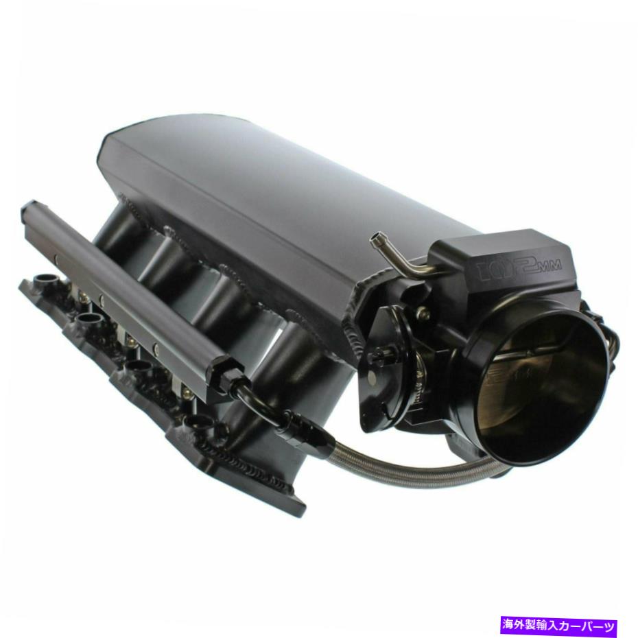 Intake Manifold LS LSX LS1 LS2 LS6製造吸気マニホールドキットスロットルボディと燃料レール LS LSX LS1 LS2 LS6 Fabricated Intake Manifold Kit Throttle Body & Fuel Rails【並行輸入品】