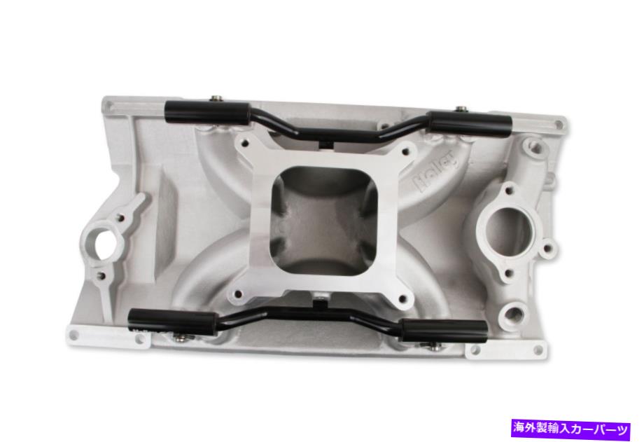 Intake Manifold Holley EFI 300-263 SBC 4150シングルプレーン燃料噴射マニホールド - シボレー Holley EFI 300-263 SBC 4150 Single Plane Fuel Injection Intake Manifold - Chevy【並行輸入品】